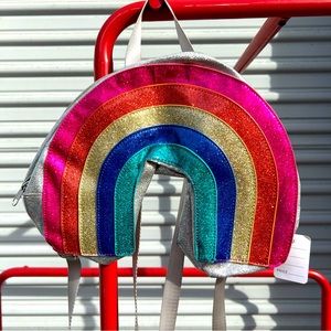 Rainbow Backpack Purse